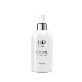 HD Cosmetic Efficiency DETOXIFIER AGUA MICELAR 250 mL, Solución limpiadora altamente hidratante para la limpieza profunda de la piel del rostro, cuello y escote.