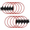 TmallTech 10pcs Inline 16 AWG Blade ATM Mini Fuse Holder