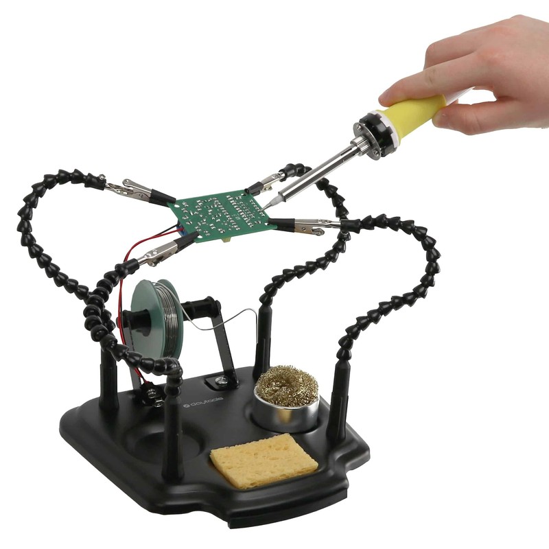 DAYTOOLS Soldering Aid LH-11M-1 | 4 Flexible Gooseneck Arms |