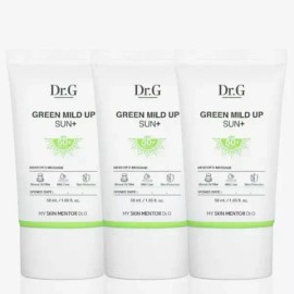 Dr. J 이지하우스 닥터지 무기자차 선크림 그린 마일드 업 선 플러스 50ml x3개 619876 Easy House Dr. Jis Sun Cream Green Mild Up Sun Plus 50ml x 3