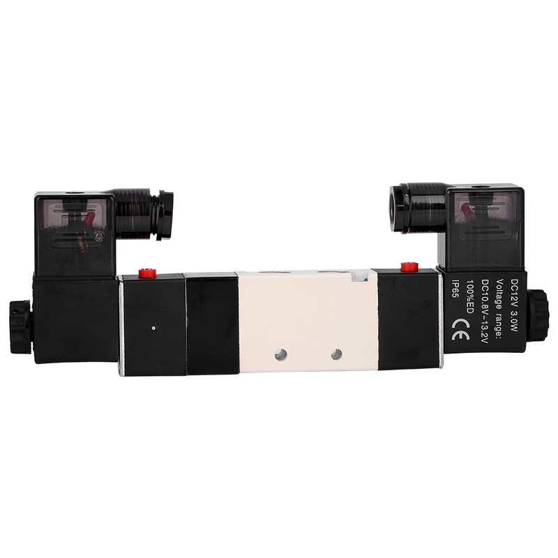 DC 12V BSP 1/4 Normally Closed 3 Position 5 Way
