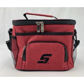 Snap-On Tools Lunch Box Insulated Cooler Bag Carry Tote Shoulder Strap Red