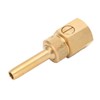 Female Thread Fountain Nozzle Brass Adjustable Water Spray Head with