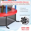 Goplus 55" Trampoline for Kids, 4.6 FT Mini Toddler Trampoline