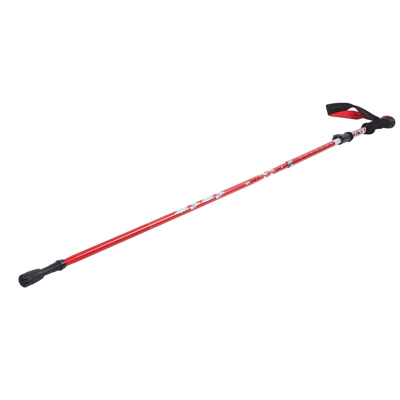 Hiking Pole Aluminium Alloy Telescopic Collapsible Multifunctional Outdoor Walking Stick