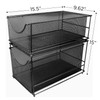 Sorbus® Cabinet Organizer Set — Mesh Storage Organizer with Pull