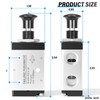 TAILONZ PNEUMATIC 1/4"NPT 3 Way 2 Position Air Hand Lever