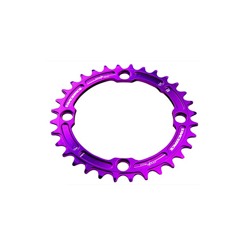 Race Face CHAINRING SINGLE NARROW WIDE,Purple,104 x 36T