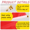 Red Mini Flag 12 Pack - Hand Held Miniature Flags