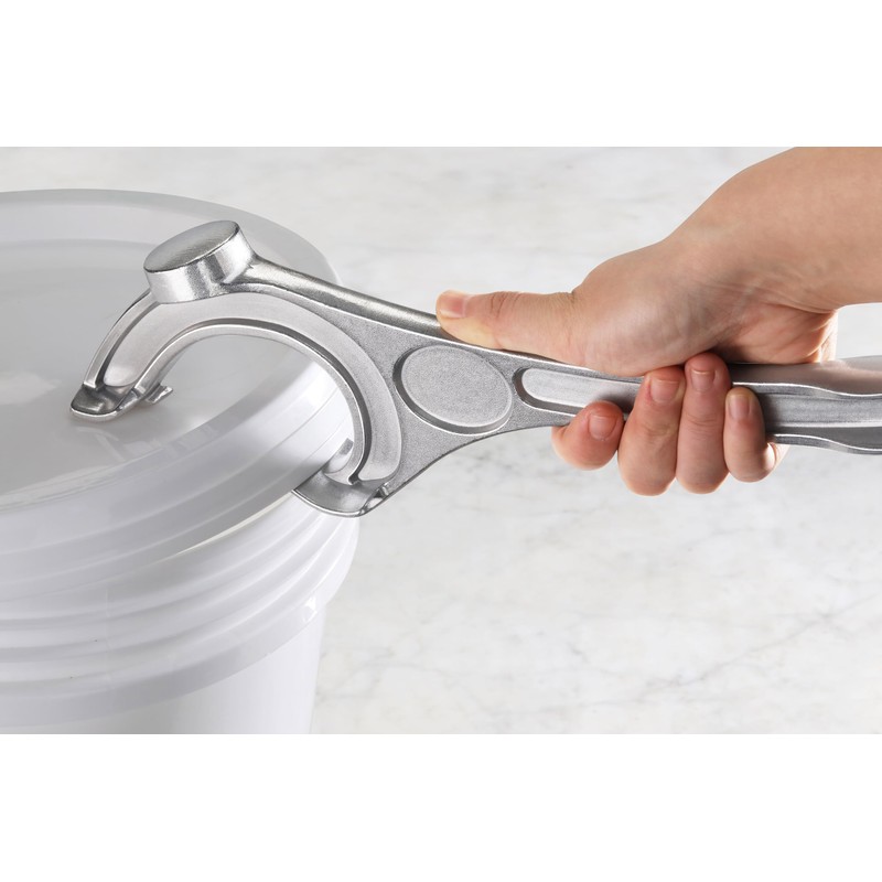 New Star Foodservice Pail Opener, 15", Silver