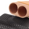 CYSFETENA 2 Finger Cigar Case with Cutter, Black Leather Cigar