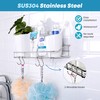 KESOL Adhesive Shower Caddy Shower Shelf Organizer for Bathroom Organization