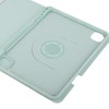 Tablet Protective Case Light Green Folding Stand Cover with Keyboard