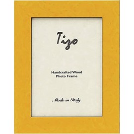 Tizo 8" X 10" Apricot Wooden Frame, Made in Italy