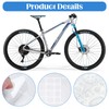 SoundZero Pack of 3 Bicycle Paint Protection, Bicycle Frame Protection