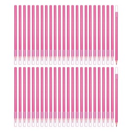 PATIKIL Pre-sharpened Colored Pencil Set, 36 Pcs Oil Color Pencils with Plastic Pencil Tip Cap Hexagonal Rod Wooden Pencils for Artists Art Painting, Pink