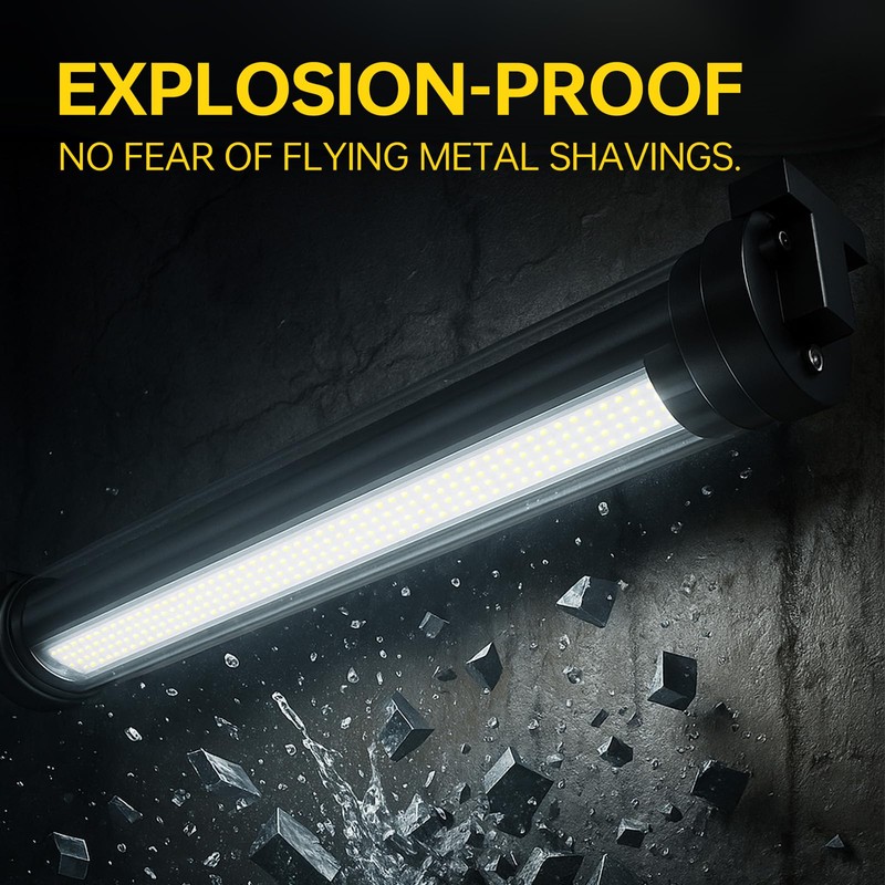 IP66 48w Explosion Proof Lights LED Machine Light Work Tube
