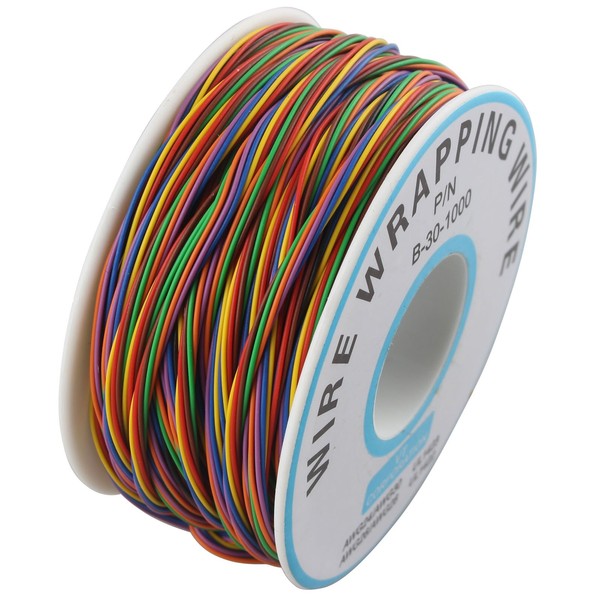 HALJIA P/N B-30-1000 PCB Jumper Wire 8 Colors Insulation Test