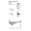 Wireless Driveway Alarm,Home Security Alarm,PIR Motion Sensor Alert System