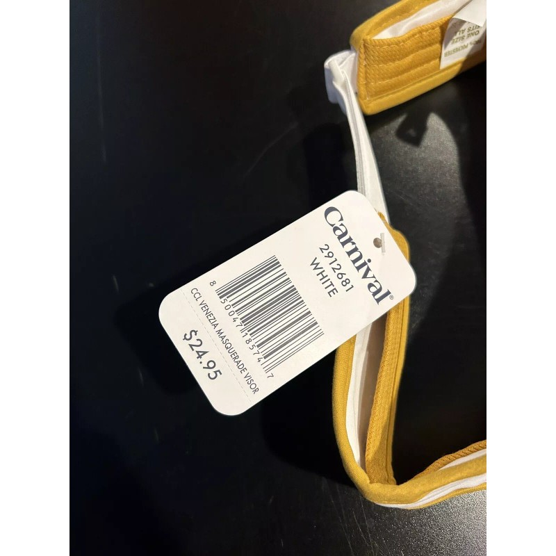 Carnival Cruise Line Venezia Adjustable Visor Cap Hat