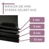 sarian® Rubber Strips, up to 10 m Length and 10