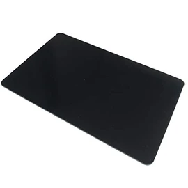MIFARE Classic 1K RFID Card 13.56mhz ISO14443A Blank Color PVC Card (10 Pack) (Black)