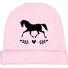 inktastic Horse for Girls Baby Beanie Hat Small Pink 3aba8