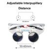 Dental Surgical Loupe Binocular Magnifier Magnification 3.5 X Working Distance