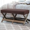 Fuloon Waterproof Dining Bench Cover, Removable Bench Slipcover Washable Bench