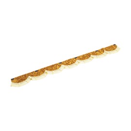 Yabi Front Curtain Chinchilla Gold Frenze: Gold Size: L (2200mm) MFC-CC-GOL