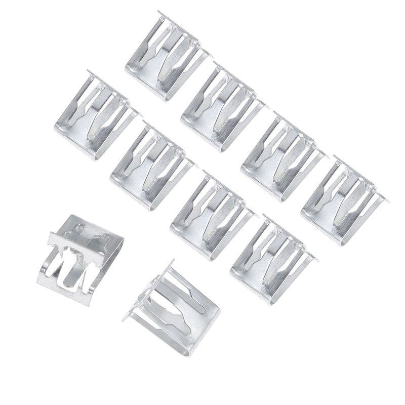 30pcs Car Dashboard Retainer Console Clip Nut Clip Rivet Car