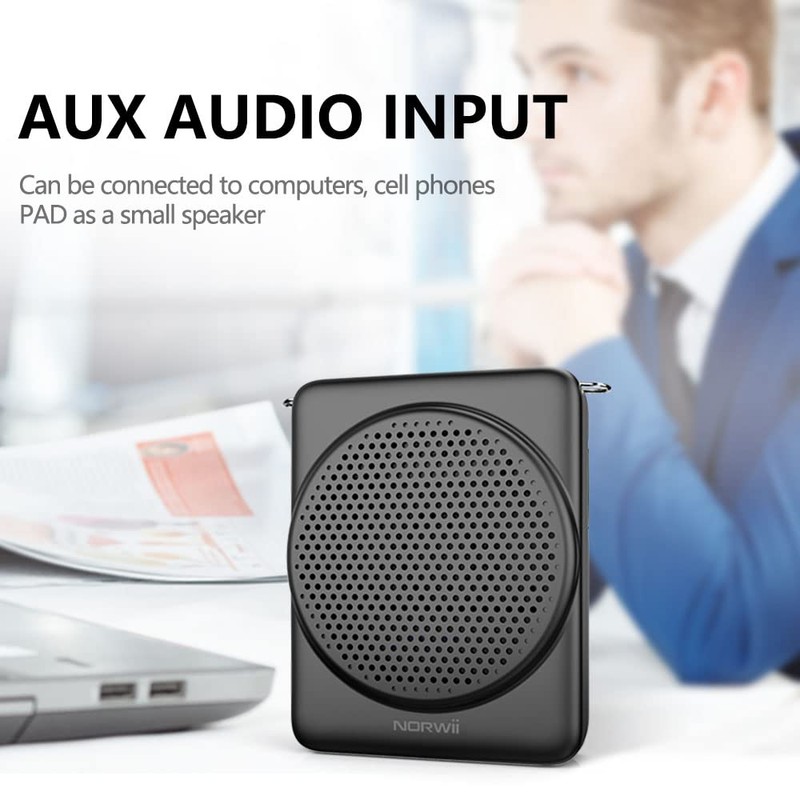 Norwii Mini Voice Amplifier, 3 Hours Quick Charging and up