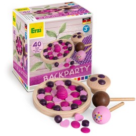 Erzi 28131 Assorted Wooden Baking Party, Children's Kitchen, Shop Items for Children, Role Play
