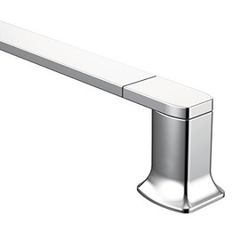 Moen YB5018CH Via Collection Towel Bar, Chrome
