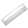Glamified - Mail PiP Letter Size Guide Ruler, Letter &