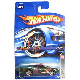 Hot Wheels Jaguar XK8 Spy Force Metallic Green 1: 64