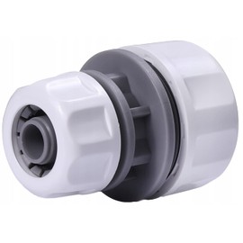 Bradas Layflat WL 2111 Connector Coupler 3/4 to 1 inch, White, 4 x 2 x 2 cm