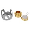 Mini Alcohol Stove Brass Aluminum Alloy Safe Windproof Portable Widely