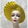 Already Made Nigerian ASO Oke Auto Gele with Stones Women