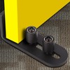 Carbon Steel Adjustable Sliding Floor Guide for Barn Door (Double
