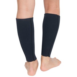 Delfin Spa Heat Maximizing Compression Calf Sleeves - XLarge Black