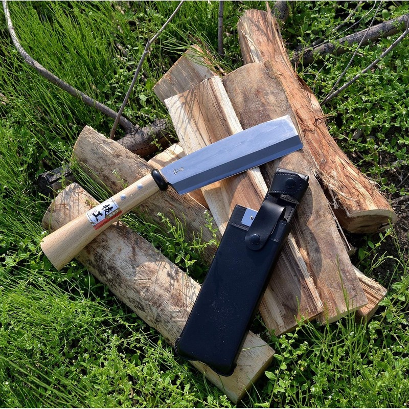 KAKURI Japanese NATA Tool Knife 6.5" Made in Japan, Bushcraft
