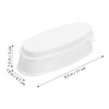 WOONEKY 3 Pcs French Nails Dipping Powder Box Manicure Tool