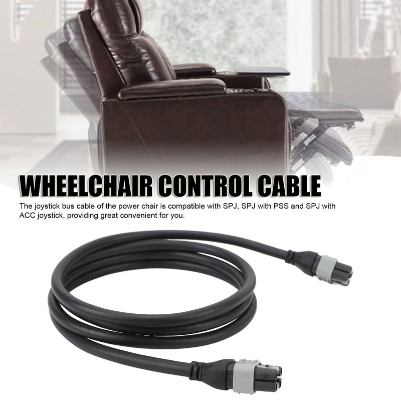 Electric Chair Control Cable Accessory Replacement Wheelchair Control Cable Wiring