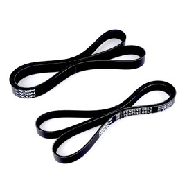 WINBEST EPDM Drive Belt Set 4PK1065+6PK1115 Compatible with 1997-1999 for Acura CL, 1994-1997 for Honda Accord 2.2L Alternator/AC & Power Steering