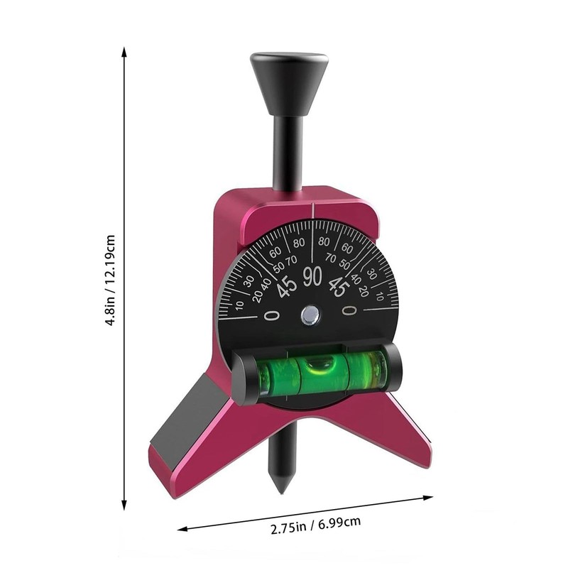 Pipe Center Finder Tool, Magnetic Centring Stamp, Rotating Center, Safe
