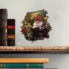 Reading Gnome in Mouse Hole Decal - Mouse Hole 3D