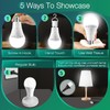 MOSLIAN Emergency-Rechargeable Light Bulb with Hook,Stay Lights Up When Power