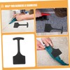 MUCKLILY 2-piece Carpet Tucking Shovel Hand-held Carpet Tucker Tool for
