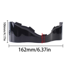 HIYOYO Gloss Black Batwing Outer Fairing Lower Trim Skirt for Harley for Harley Touring Electra Glide Street Glide Ultra Limited FLHX FHLT FLH 2014-2023